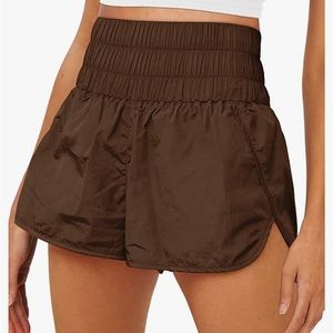 Brown Running Workout Short